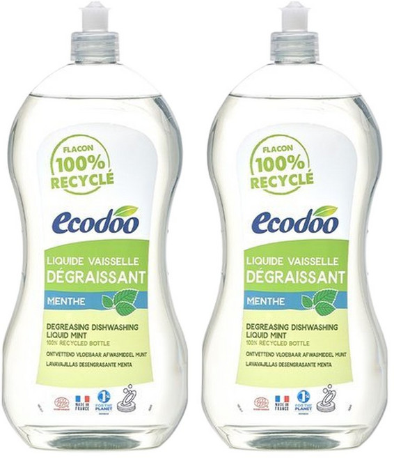 에코두 프랑스 맨손 설거지 주방세제 레몬 버베나, 1L, 2개