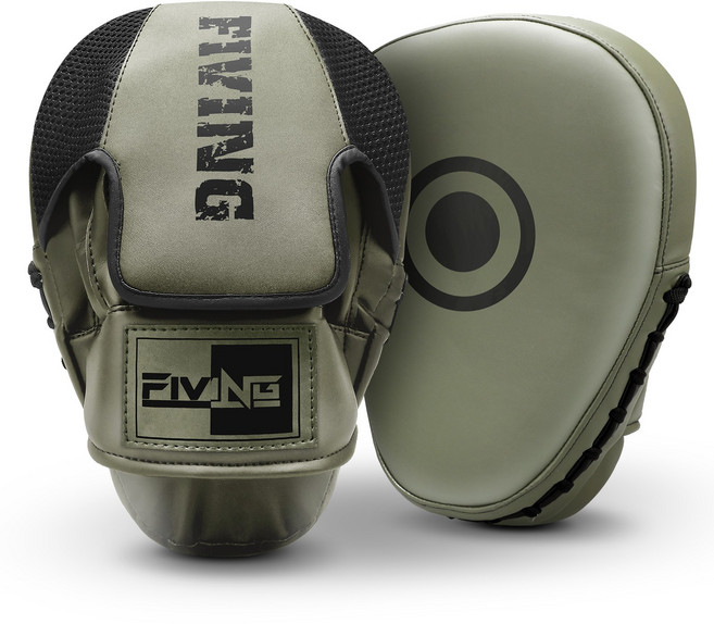 FIVING 복싱미트 권투 태권도 타이 무술 격투 훈련 복싱 펀치 미트 1세트2pc, 2개, 그린