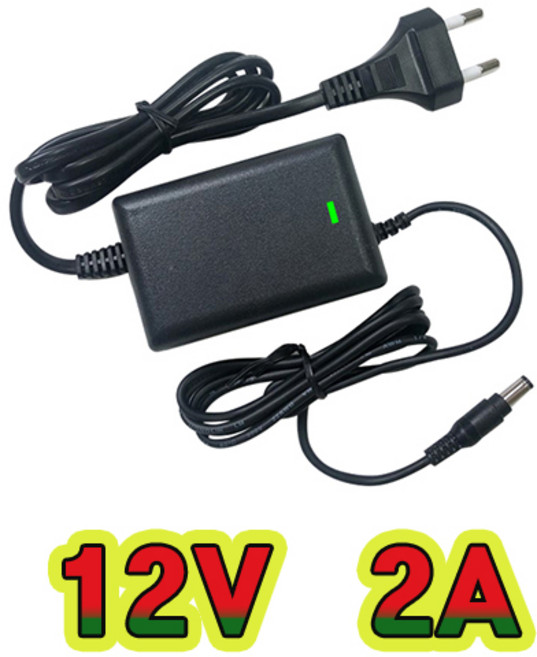 순흥전기 12V 2A 전원선일체형 어댑터 SMPS DC12V2000mA 아답터 직류전원장치, 12V2A 전원선일체형, 1개