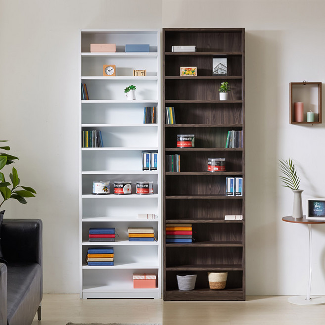 우형아빠 대용량 11단 CD 수납장식장 cd 장식장 CD 책장, 웬지