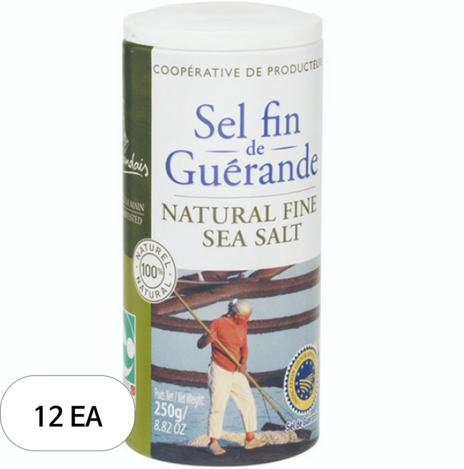 르게랑데 토판 가는 천일염, 250g, 12개