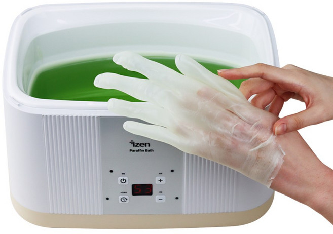 [병원의료용]아이젠 파라핀의료기기 파라핀베스 용해기 파라핀치료기 x 가정용 병원용 임산부 손테라피 촛농테라피 손목 발목 효과 비오바디, 1세트, 입문패키지[본체1+왁스4개]