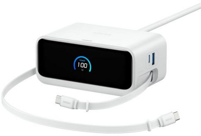 Anker Nano Charging Station (7-in-1 100W USB-C (USB [PSE iPad iPhone Galaxy Android 권취식, 1개