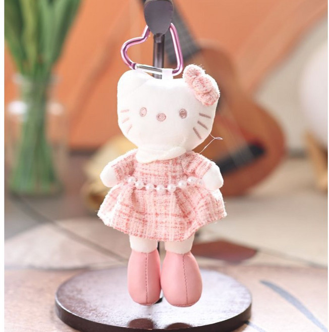 산리오 롱다리 키티 키링 공주 인형 헬로키티 가방꾸미기