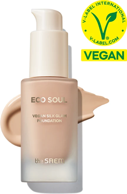 더샘 @당일발송@ 얇고 정교하게 밀착되어 깨끗하고 매끈한 피부를 연출해주는 비건 소울 비건 실크 글램 파운데이션(30ml) 3홋수 중 택1, 1개, 21호 라이트베이지 - 쿠팡