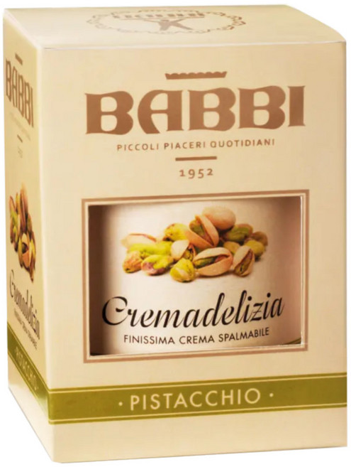 Babbi Cremadelizia Pistacchio 피스타치오 크림 스프레드300g, 1개