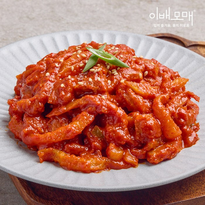 이배모매 50년 전통 멸치육수 여수 가오리 회 무침, 2개, 500g