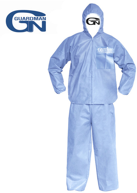 가드맨 CS투피스 보호복 정전기방지 분진 2XL 1개