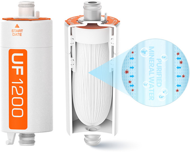 대장균 99.99% 제거 필터 무소음 도그케어 자동 급수기 강아지 고양이 반려동물 정수기, UF1200 필터, 1개