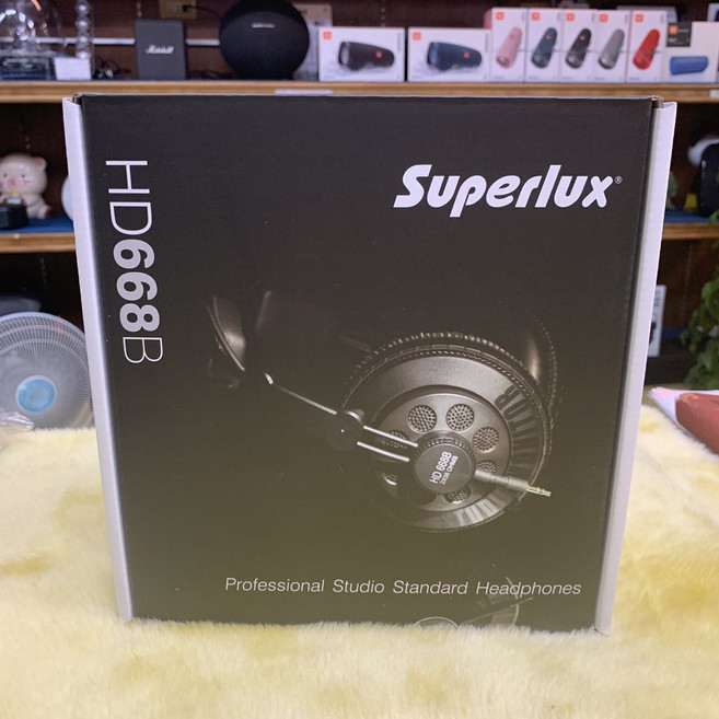 Superlux HD-668B 半開放式監聽耳機 公司貨保固1年, HD668B