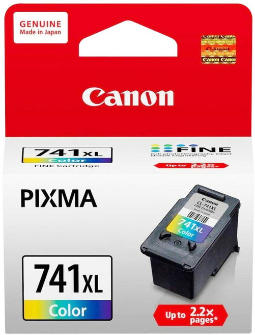 Canon CL-741XL 彩色墨水匣 原廠高容量 PIXMA適用, Color, 1個