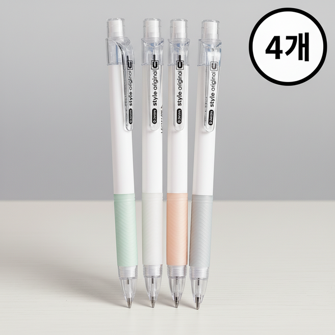 댓츠댓 부드러운 고급샤프 펜슬, 4개, 0.5mm