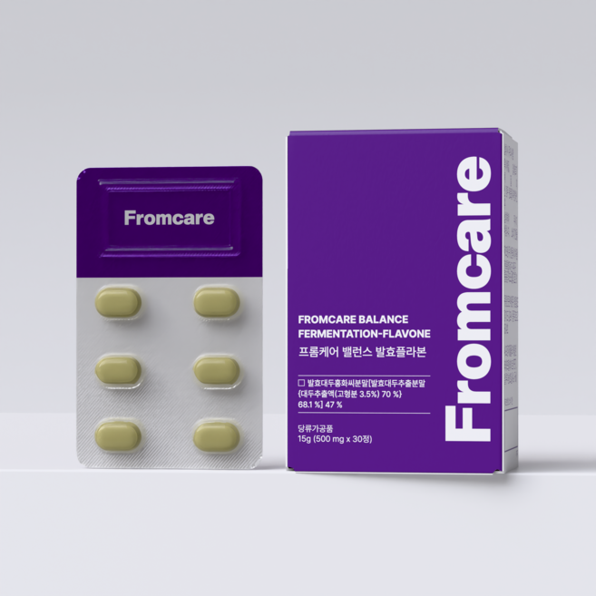 프롬케어 밸런스 케어 프리미엄 발효플라본, 5개, 30정