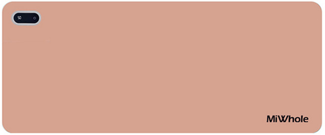 미홀 보온 테이블 매트 D66, 1개, 애쉬 핑크