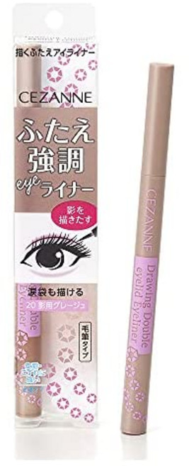 세잔느 그리는 쌍꺼풀 아이라이너 20 그림자용 그레이지 0.6ml 쌍꺼풀 강조 리퀴드 아이라이너, 1개, 상세페이지 참조