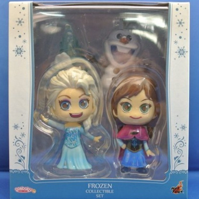 野獸國 Hot Toys COSB192-194 冰雪奇緣 套裝組 (3入) Q版人偶, 1個