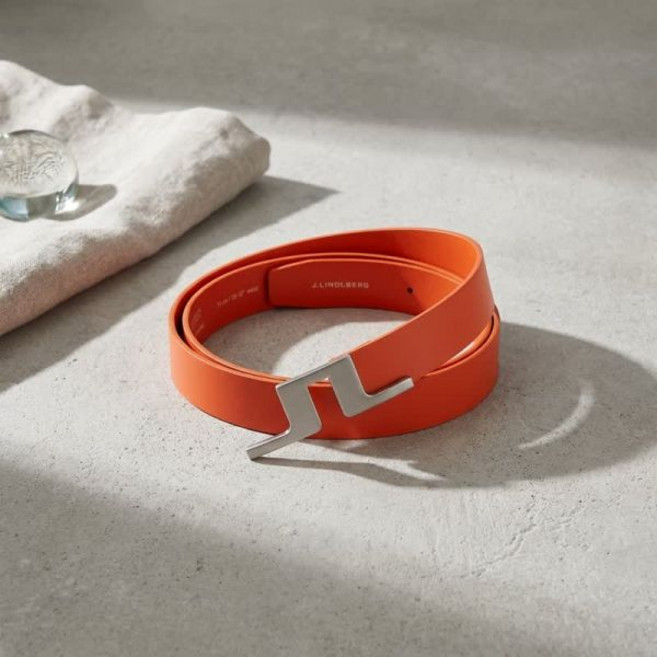 제이린드버그 Betsy Belt GWAC09758-G016 여성 벳시 벨트, 80 (28~29 인치 권장), Tangerine Tango