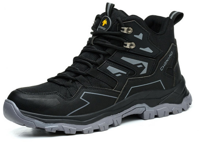 HONGHAI 남자 안전화 4인치 경량 안전화 여름용