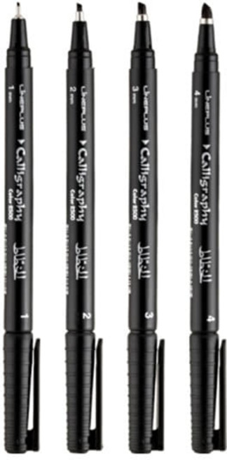 캘리그라피펜1mm 예쁜디자인손글씨펜, 두께4mm