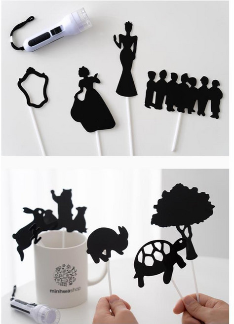 동화 스토리텔링 그림자놀이 종이인형 역할극 만들기 5개 자기주도학습 창의력발달 선물용, 백설공주