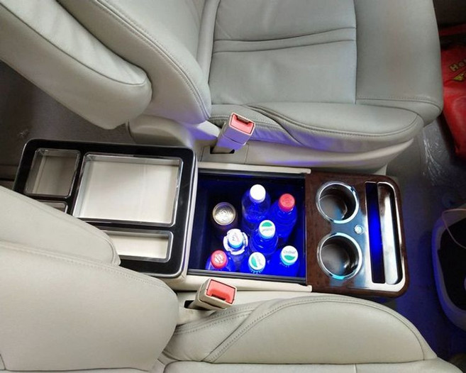 스타렉스 콘솔박스 수납함 미니밴 컵홀더 튜닝, 기본 차종, 02-21 GL8 피치우드 숏