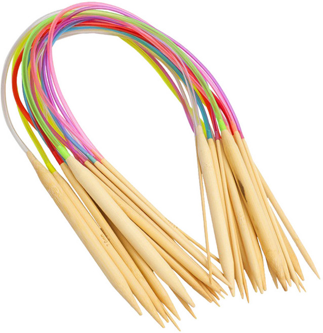 대바늘 줄대바늘 줄바늘 뜨개바늘 18개, 1개