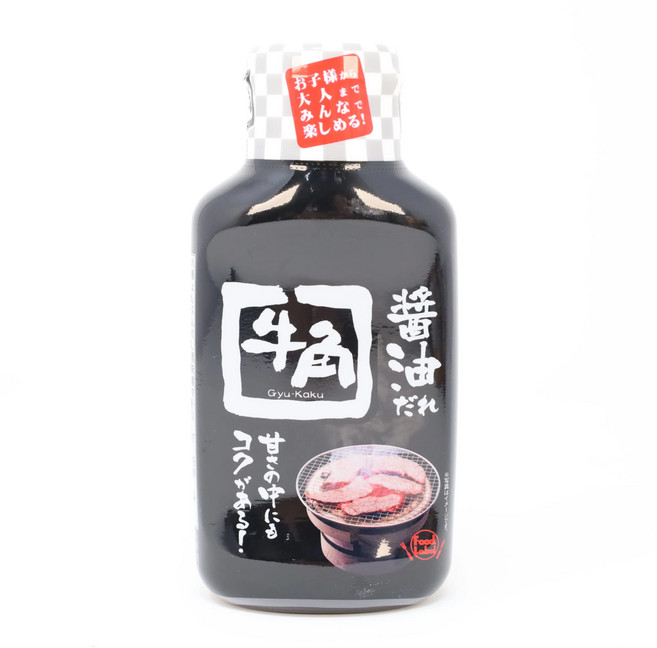 규카쿠 일식식 간장 BBQ 소스 쇼유 다레 210g Gyu-Kaku Japanese Soy BBQ Sauce Shoyu Dare 210g, 1개