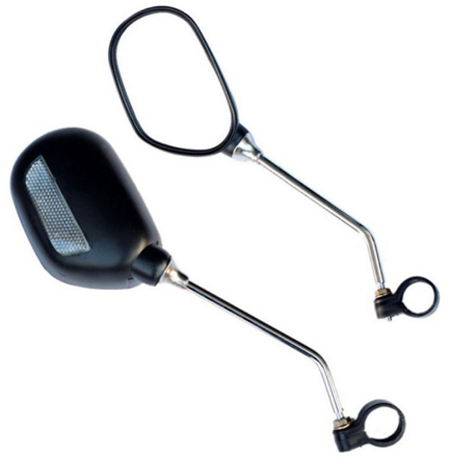 자전거 백미러 전동 킥보드 후사경 사이드 미러 왼쪽 오른쪽, 1개