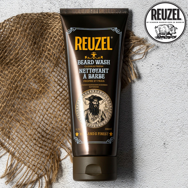 리우젤 클린 앤 프레시 비어드 워시 200ml, 1개