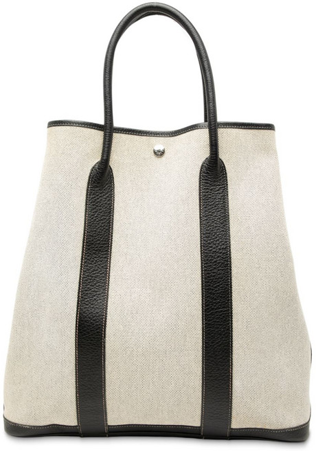 에르메스 중고 2006 투알 앤 버팔로 레더 가든 파일 37 토트 백