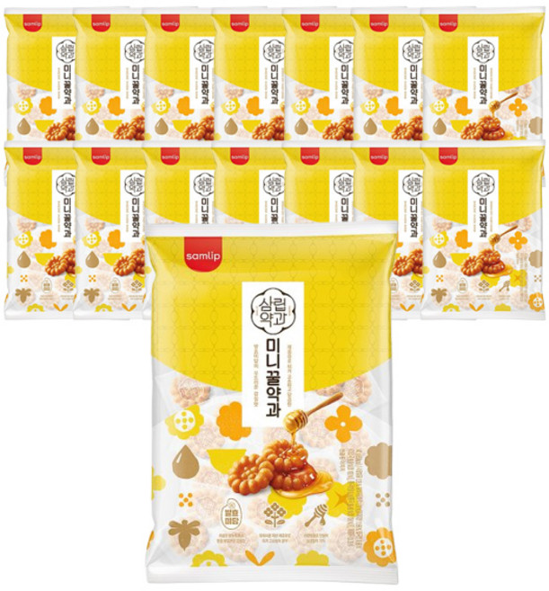 삼립 미니꿀약과, 140g, 30개