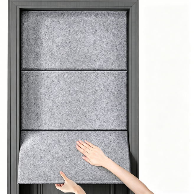 超強隔音門貼 隔音棉吸音棉 德國進口0甲醛 專業隔音, 1套