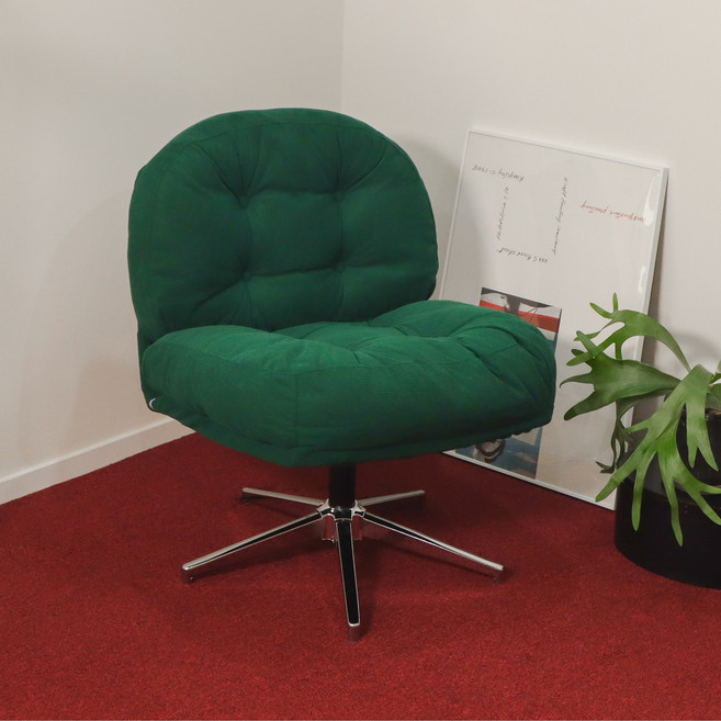 상도가구 르뮤즈 안락 의자 1인용 쇼파 소파, 1개, 딥그린