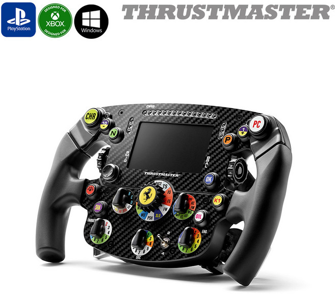 트러스트마스터 Formula Ferrari SF-25 WHEEL ADD-ON (PS5/PS4/XBOX/PC 지원), 1개