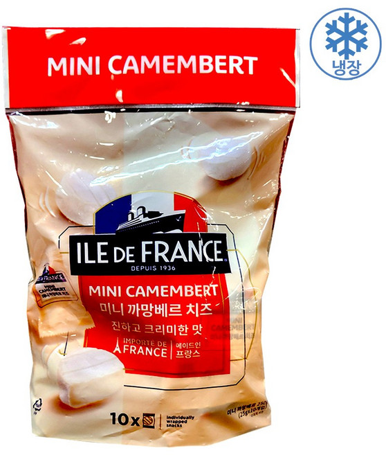 일드 프랑스 미니 까망베르 치즈, 1개, 250g