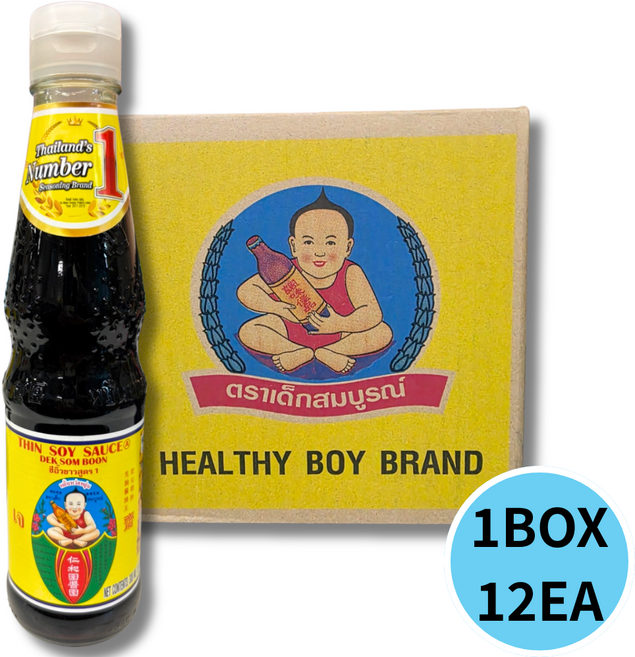 헬시보이 신소이 소스, 300ml, 12개