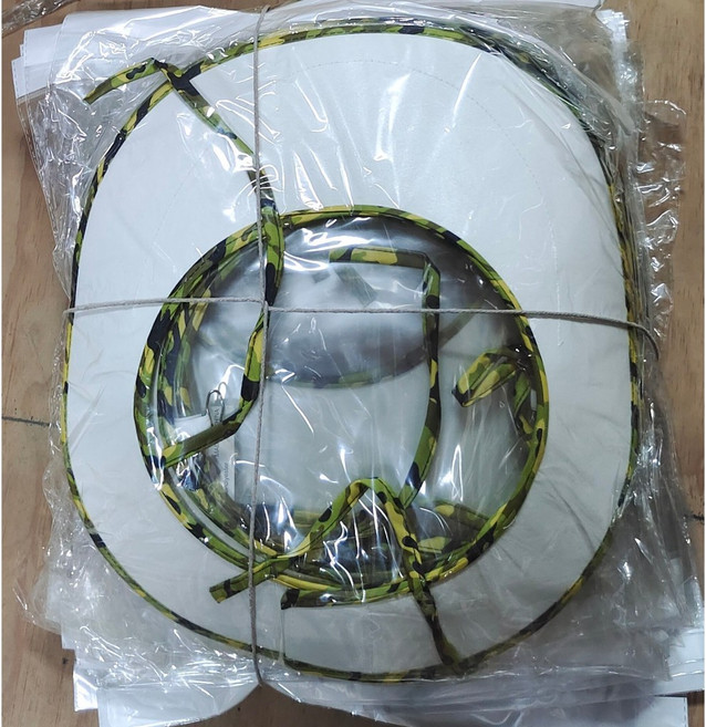 大力專業五金 工程遮陽帽 覆面, 無帽簾-迷彩, 1個