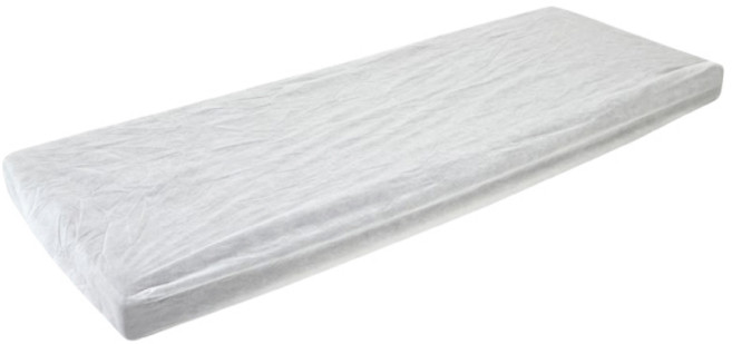 [다오몰] 일회용 침대 커버 10매 전체밴드 부직포 위생 매트리스커버 화이트