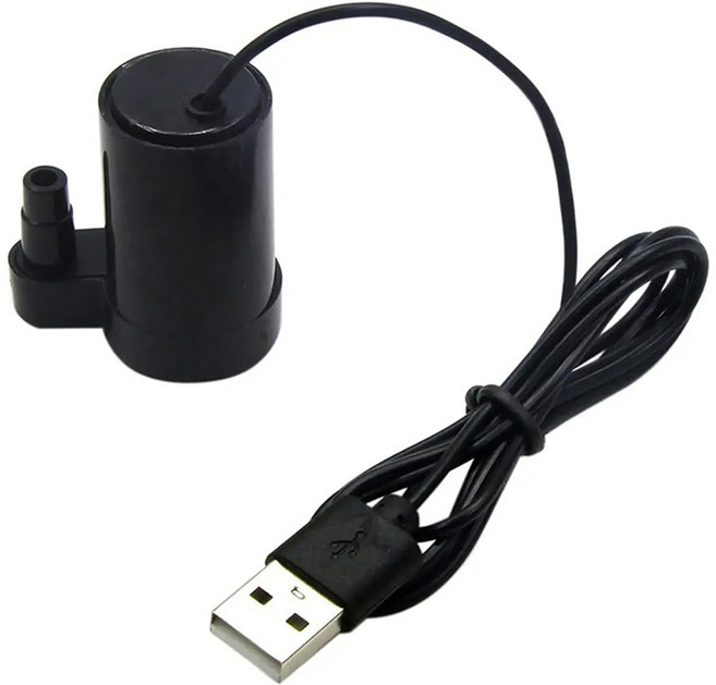 USB 수중 워터펌프 5V 미니 수족관 소형 물펌프 분수 어항 펌프, 1개, 1W