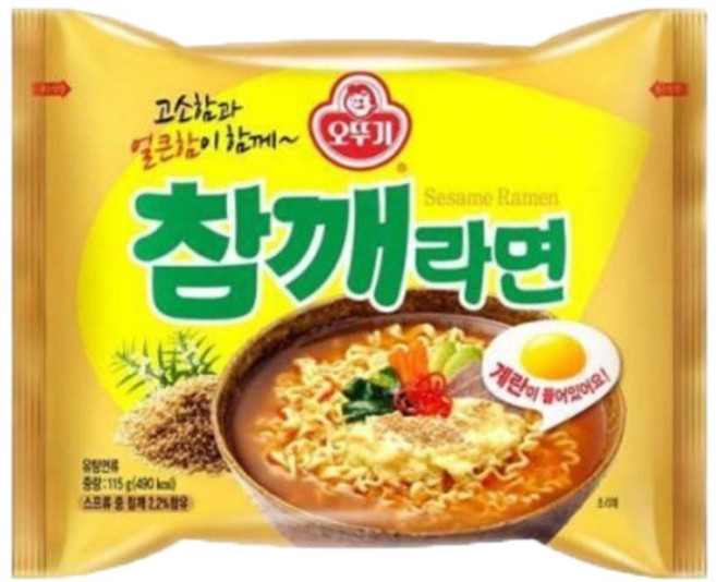 오뚜기 참깨라면 115g, 20개