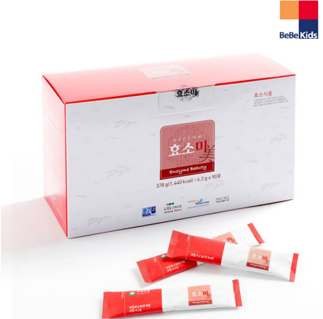 효소원 효소미 90포 / L-카르니틴 발효곡물, 378g, 1박스