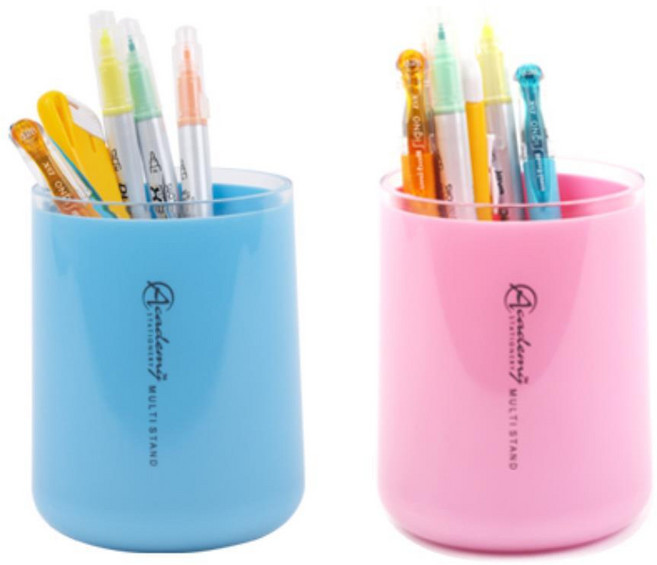 무게중심설계 펜꽂이 볼펜꽂이 원룸꾸미기 연필통, 그린 (2033530)