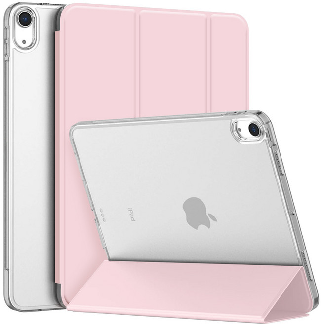 니하 아이패드 슬림 클리어 케이스, 베이비핑크