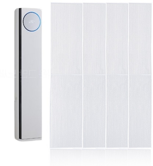 환경필터 LG 휘센 오브제컬렉션 타워플러스 B01 에어컨 호환 필터 4P, 단품, 4개