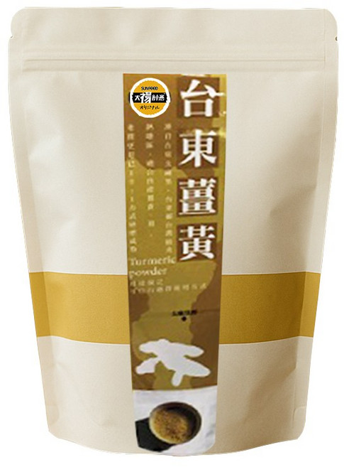 【太禓創意】SunFood太禓食品純薑黃 台灣台東農會細研磨 老薑黃 薑黃 薑黃素 紅薑黃粉第一首選, 100g, 1包