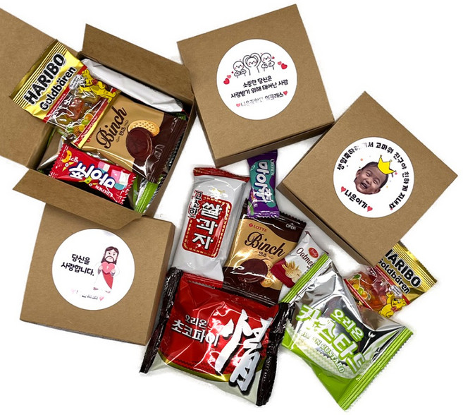 알짜배기 과자선물세트, 1세트, 알짜배기 간식세트 1호