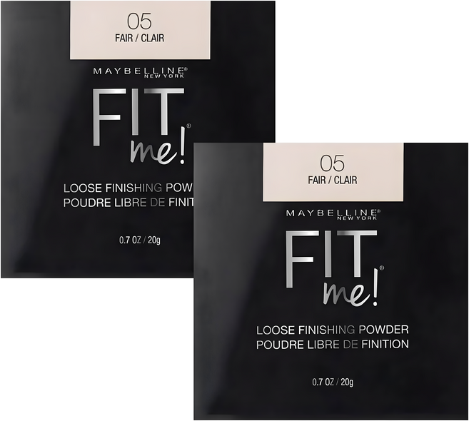 MAYBELLINE 媚比琳 FIT ME空氣絲絨蜜粉，控油持妝，柔焦毛孔，打造自然柔霧妝感, 透明, 1個