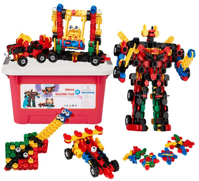 아이링고 5세블럭 워킹플러스알파 블럭장난감, 혼합색상, 1개