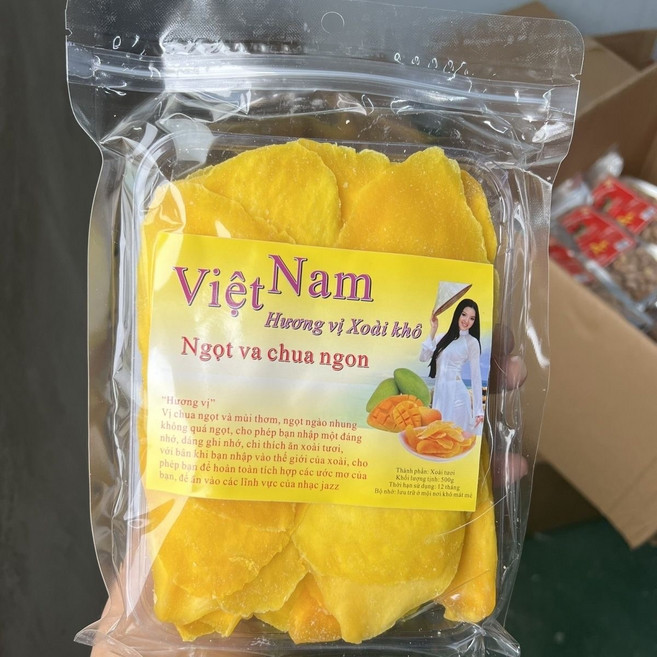베트남 건망고 슬라이스 무설탕건망고1kg, 5개, 500g
