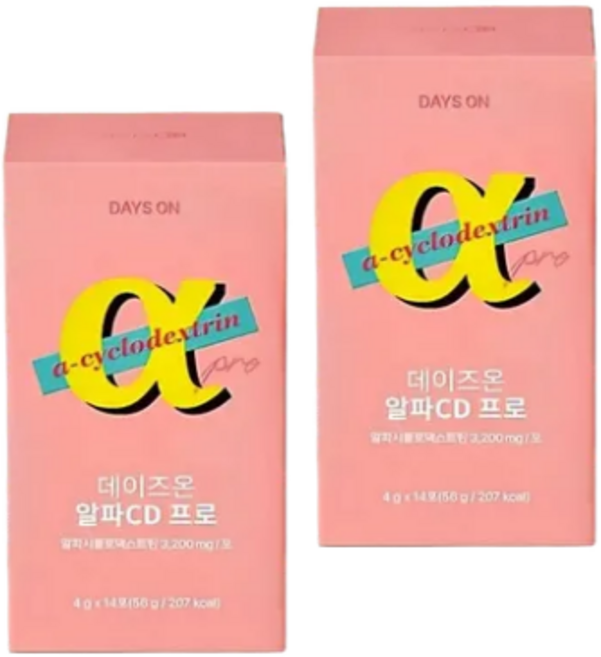 데이즈온 원데이 알파CD프로 라즈베리맛, 2개, 14회분